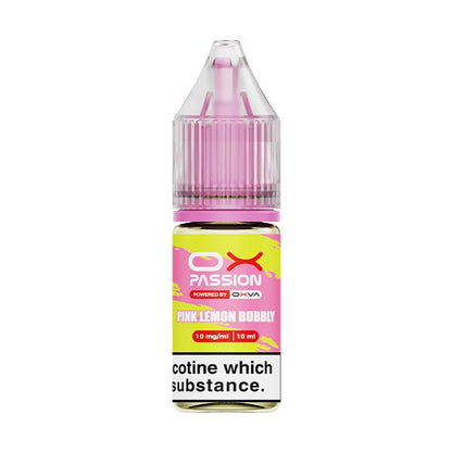 Ox Passion Nic Salt | From £1 - Avalanche Vapes Pink Lemon Bubbly10mg