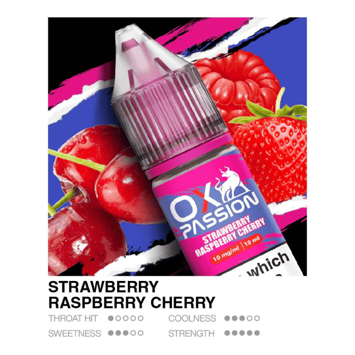 Ox Passion Nic Salt | From £1 - Avalanche Vapes Berries Burst10mg