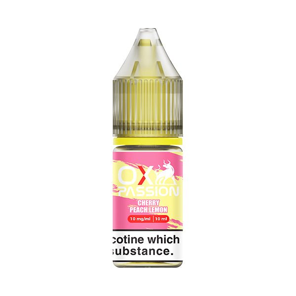 Ox Passion Nic Salt | From £1 - Avalanche Vapes Cherry Peach Lemon10mg