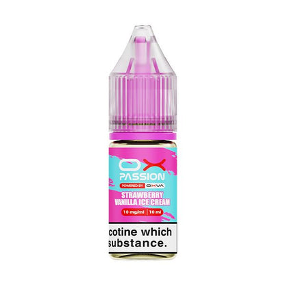 Ox Passion Nic Salt | From £1 - Avalanche Vapes Strawberry Vanilla Ice Cream10mg