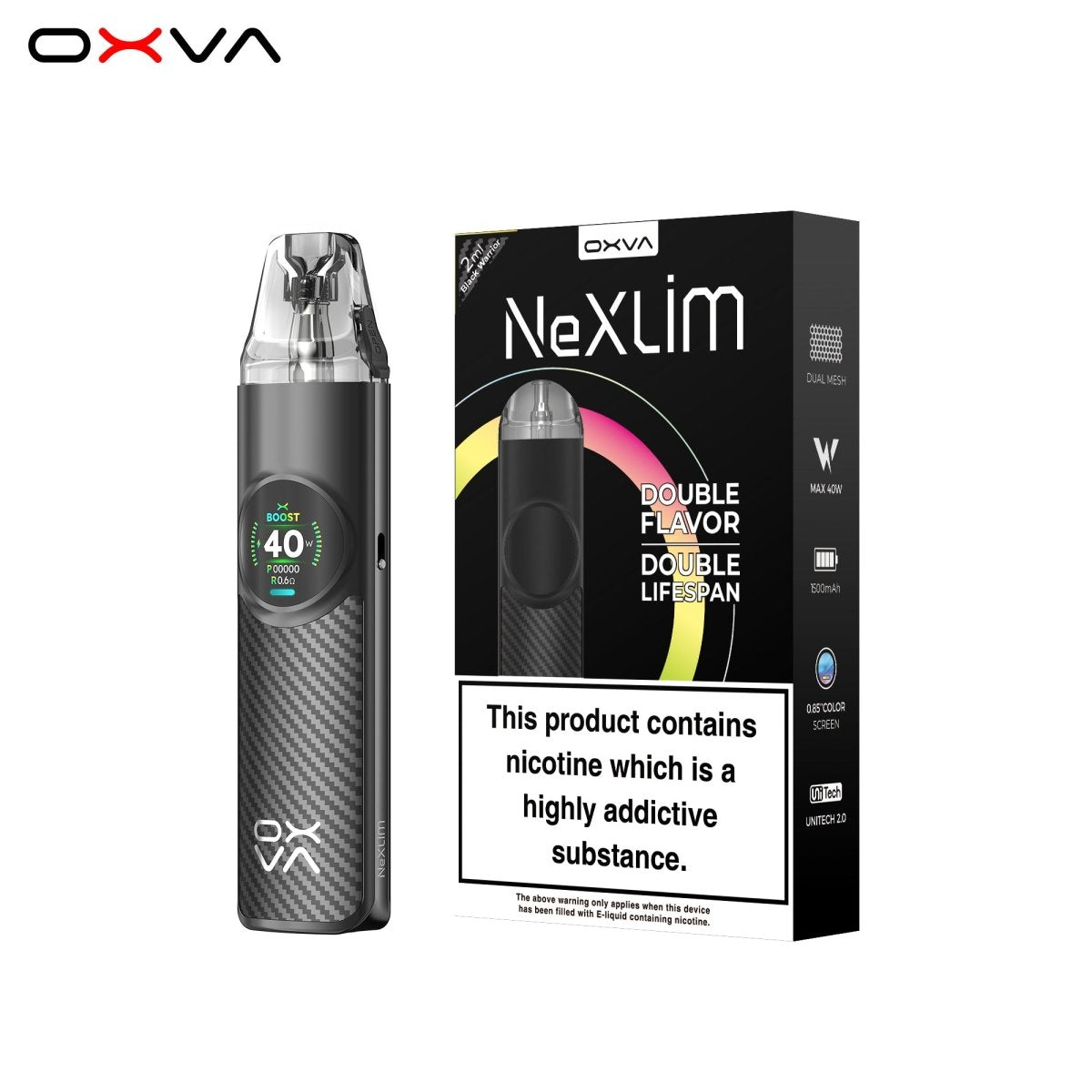 Oxva Nexlim Kit | £17 - Avalanche Vapes Dark Blue