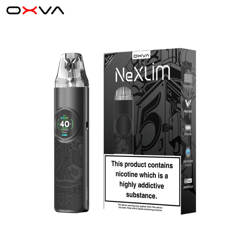 Oxva Nexlim Kit | £17 - Avalanche Vapes Dark Blue