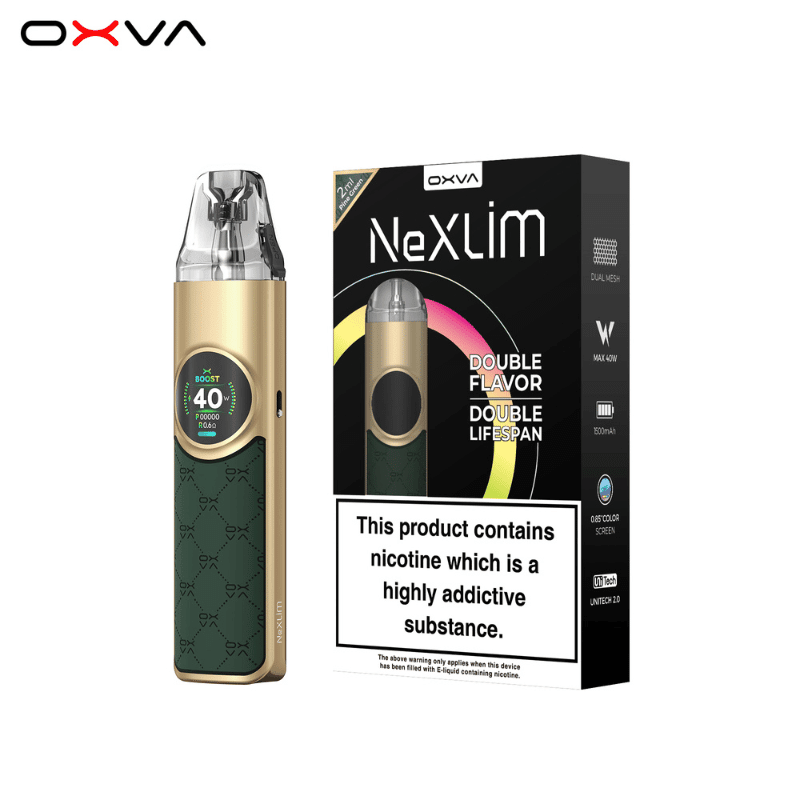Oxva Nexlim Kit | £17 - Avalanche Vapes Dark Blue