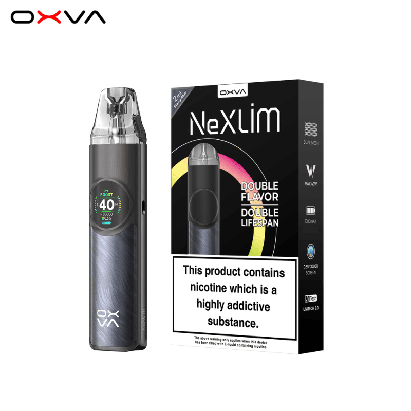 Oxva Nexlim Kit | £17 - Avalanche Vapes Dark Blue