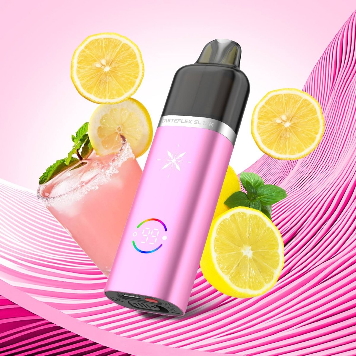 Oxva Tasteflex SL 12K Prefilled Kit | £9 - Avalanche Vapes Pink LemonadeKIT