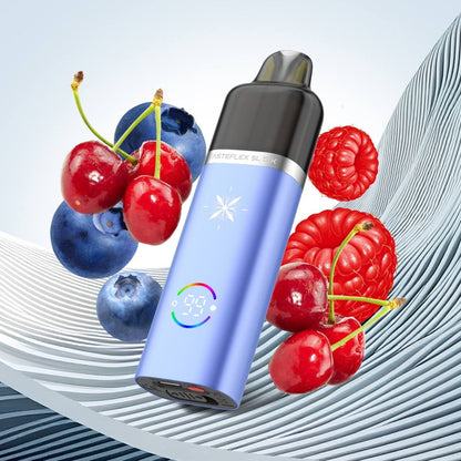 Oxva Tasteflex SL 12K Prefilled Kit | £9 - Avalanche Vapes Blue Razz CherryKIT
