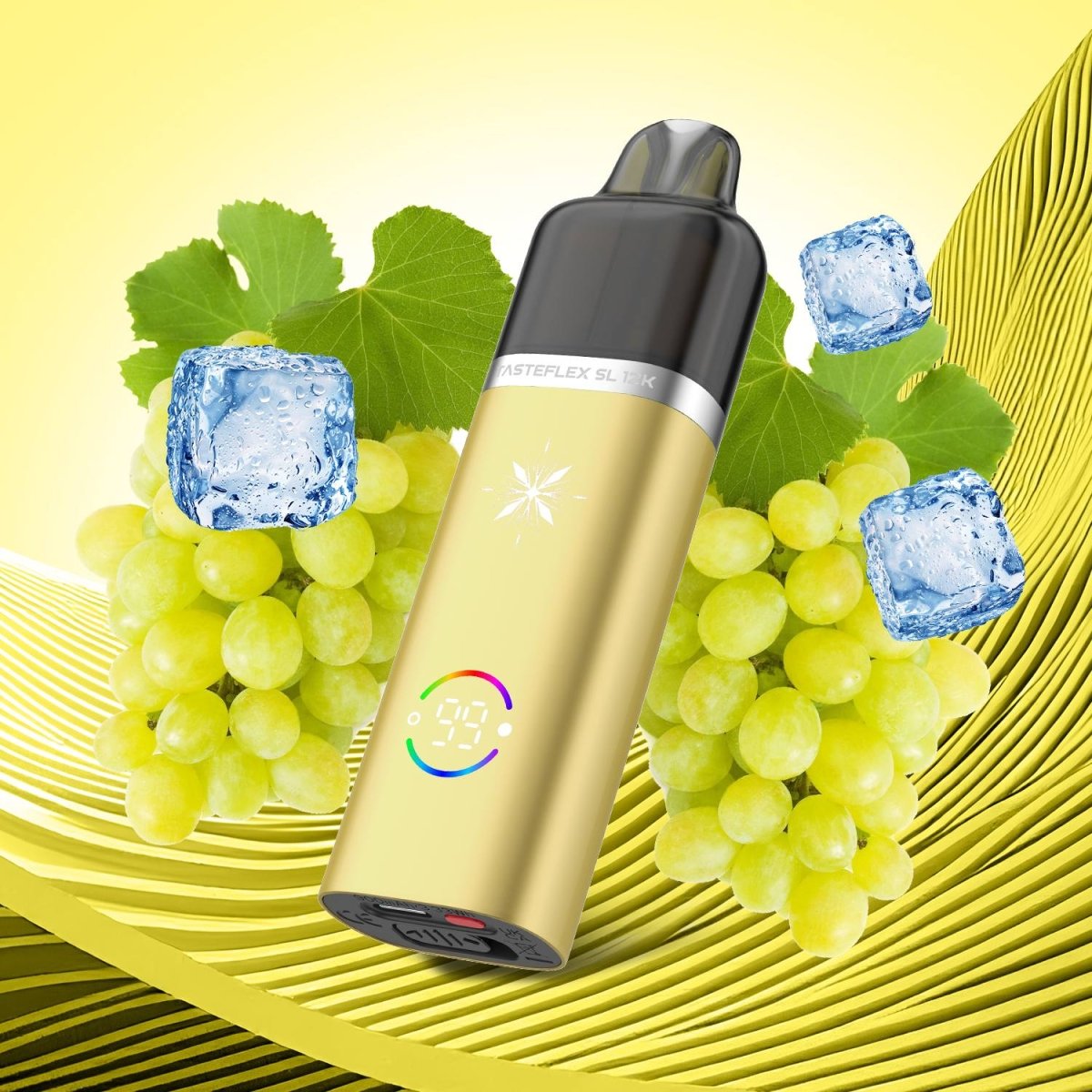 Oxva Tasteflex SL 12K Prefilled Kit | £9 - Avalanche Vapes White Grape IceKIT