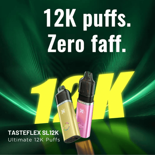 Oxva Tasteflex SL 12K Prefilled Kit | £9 - Avalanche Vapes Blueberry Sour RaspberryKIT