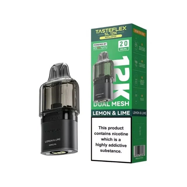 Oxva Tasteflex SL 12K Prefilled Pods | £5 - Avalanche Vapes Lemon LimePODS