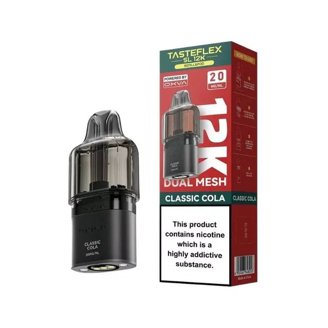 Oxva Tasteflex SL 12K Prefilled Pods | £5 - Avalanche Vapes Blue Razz CherryPODS
