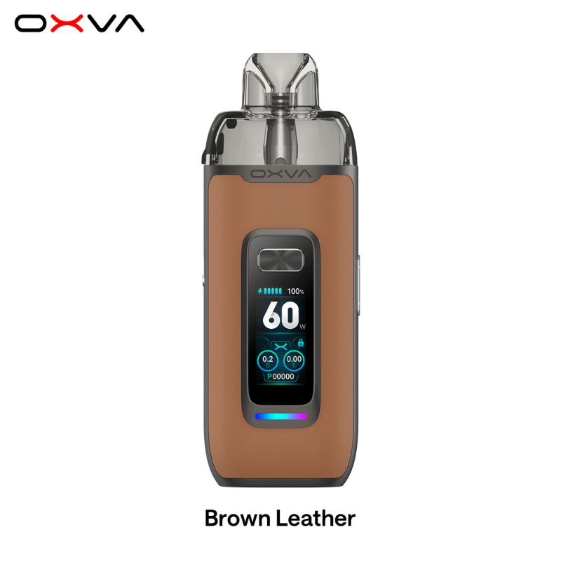 Oxva VPrime Kit | £23 - Avalanche Vapes Brown Leather