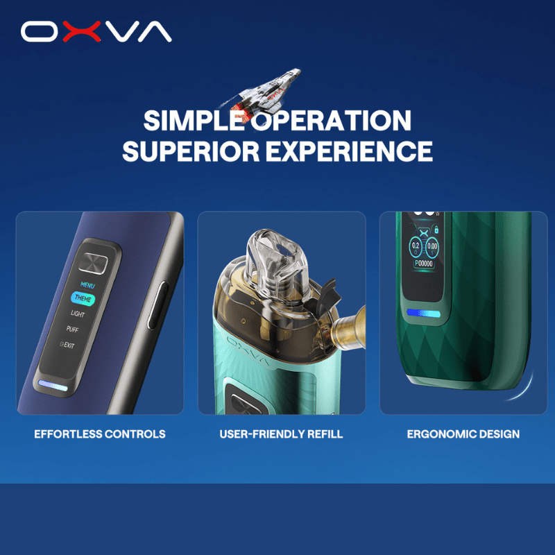 Oxva VPrime Kit | £23 - Avalanche Vapes Natural Green