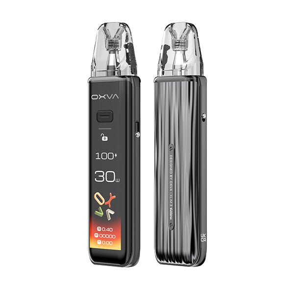 Oxva Xlim 3 Ultra Kit | £23 - Avalanche Vapes Metal Gray