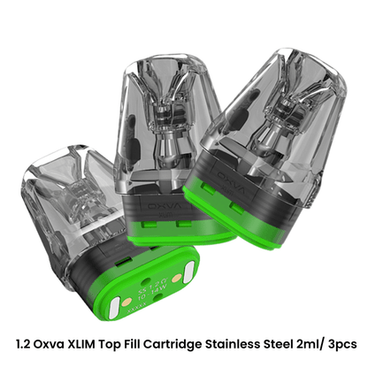 Oxva Xlim DNA SS Pods | £8 - Avalanche Vapes 1.2DNA