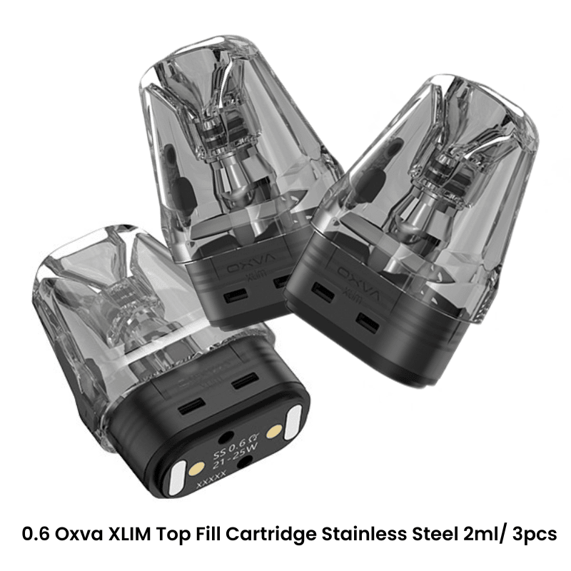 Oxva Xlim DNA SS Pods | £8 - Avalanche Vapes 0.6DNA