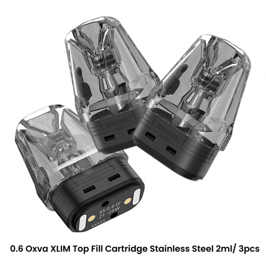 Oxva Xlim DNA SS Pods | £8 - Avalanche Vapes 0.6DNA