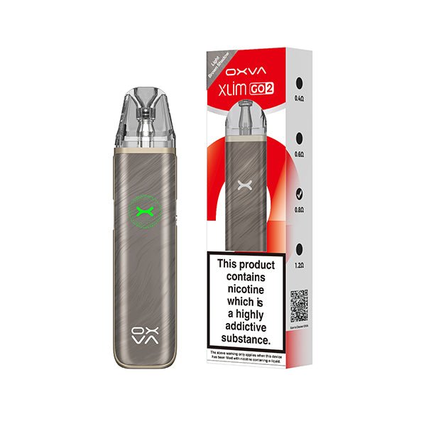 Oxva Xlim Go 2 Kit | £10 - Avalanche Vapes Light Brown Shadow