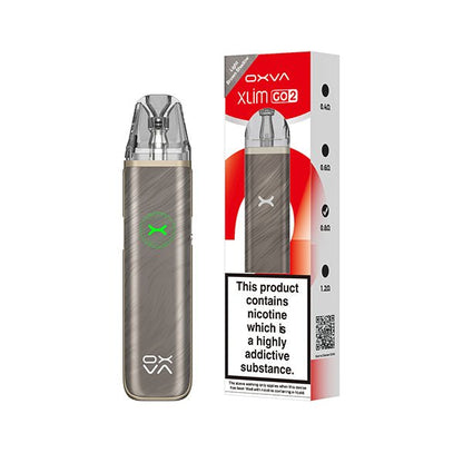 Oxva Xlim Go 2 Kit | £10 - Avalanche Vapes Light Brown Shadow