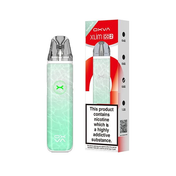 Oxva Xlim Go 2 Kit | £10 - Avalanche Vapes Green Ripple