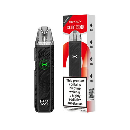 Oxva Xlim Go 2 Kit | £10 - Avalanche Vapes Black Shadow