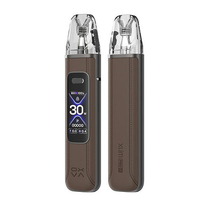 Oxva Xlim Pro 3 Kit | £20 - Avalanche Vapes Brown Leather