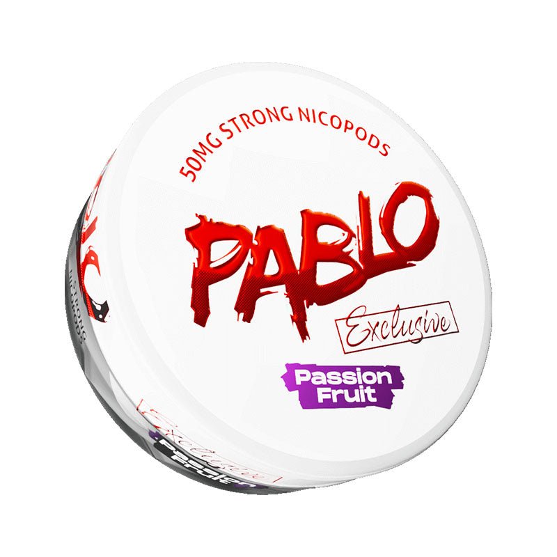 Pablo Exclusive Nicotine Pouches | 50mg | £2 - Avalanche Vapes Passion Fruit50mg