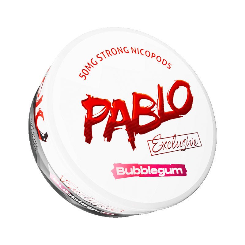 Pablo Exclusive Nicotine Pouches | 50mg | £2 - Avalanche Vapes Bubblegum50mg