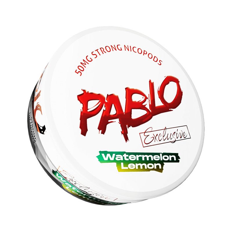Pablo Exclusive Nicotine Pouches | 50mg | £2 - Avalanche Vapes Watermelon Lemon50mg