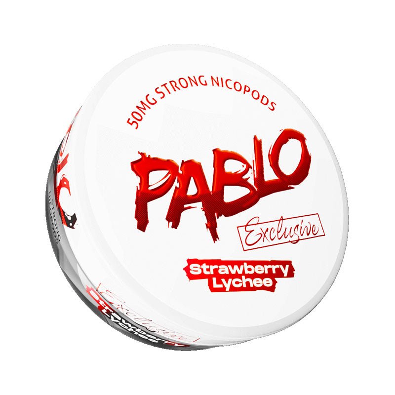 Pablo Exclusive Nicotine Pouches | 50mg | £2 - Avalanche Vapes Strawberry Lychee50mg