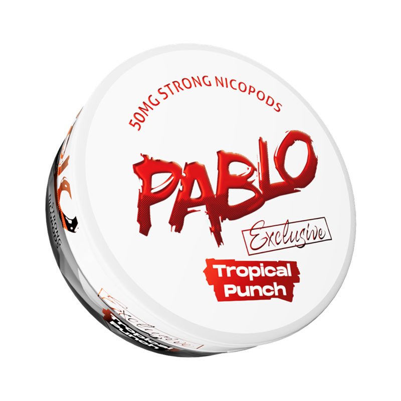 Pablo Exclusive Nicotine Pouches | 50mg | £2 - Avalanche Vapes Strawberry Kiwi50mg