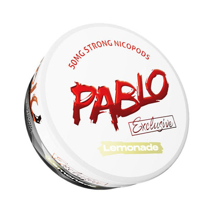 Pablo Exclusive Nicotine Pouches | 50mg | £2 - Avalanche Vapes Lemonade50mg
