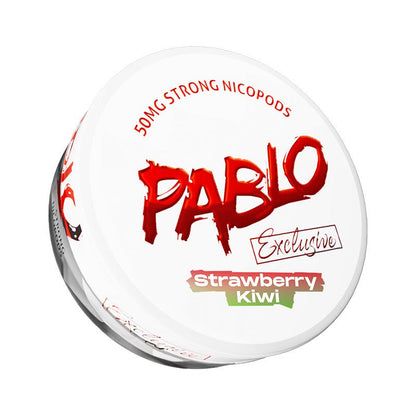 Pablo Exclusive Nicotine Pouches | 50mg | £2 - Avalanche Vapes Strawberry Kiwi50mg