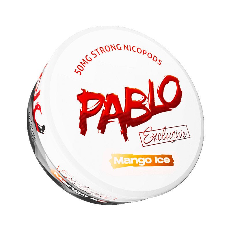 Pablo Exclusive Nicotine Pouches | 50mg | £2 - Avalanche Vapes Mango Ice50mg