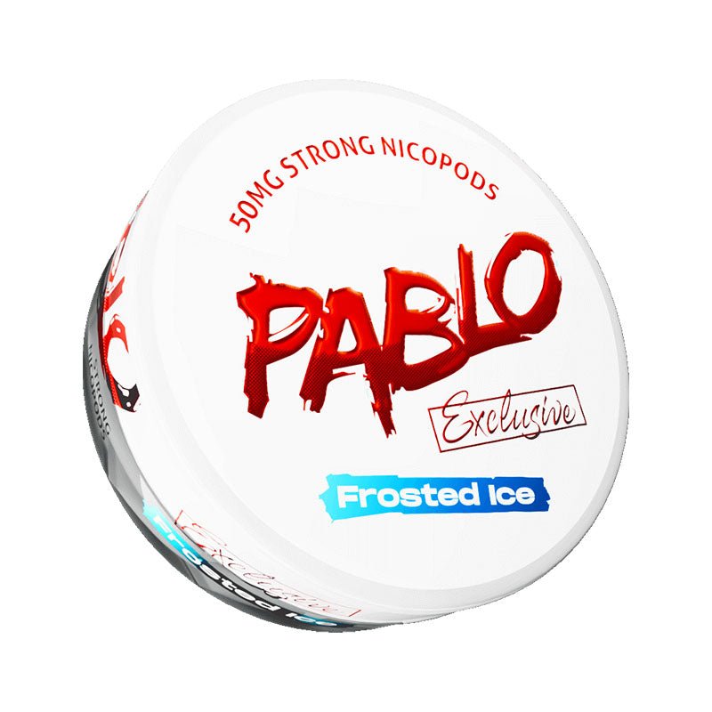 Pablo Exclusive Nicotine Pouches | 50mg | £2 - Avalanche Vapes Frosted Ice50mg