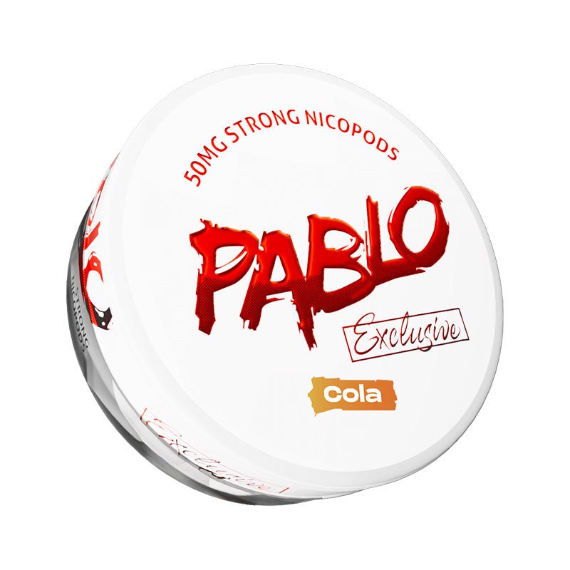 Pablo Exclusive Nicotine Pouches | 50mg | £2 - Avalanche Vapes Cola50mg