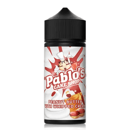 Pablo's Cake Shop 70/30 | 100ml + 2 Nics | £7 - Avalanche Vapes Peanut Butter with Whipped Cream