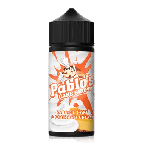 Pablo's Cake Shop 70/30 | 100ml + 2 Nics | £7 - Avalanche Vapes Carrot Cake and Whipped Cream