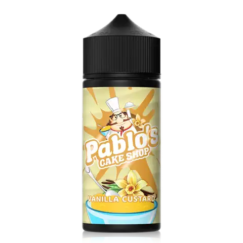 Pablo's Cake Shop 70/30 | 100ml + 2 Nics | £7 - Avalanche Vapes Vanilla Custard