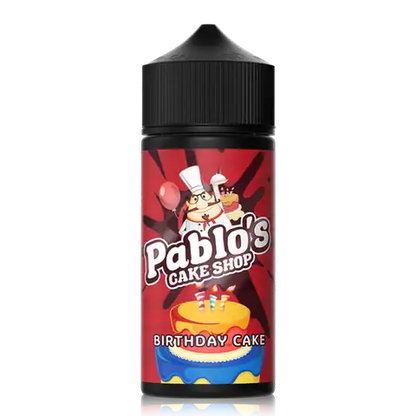 Pablo's Cake Shop 70/30 | 100ml + 2 Nics | £7 - Avalanche Vapes Birthday Cake