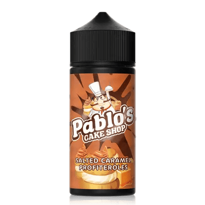 Pablo's Cake Shop 70/30 | 100ml + 2 Nics | £7 - Avalanche Vapes Salted Caramel Profiteroles