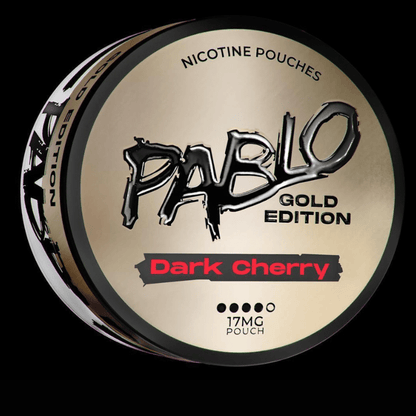 Pablo Gold Edition Nicotine Pouches | 17mg | 5 Tins for £15 | £3.50 - Avalanche Vapes Dark Cherry17mg