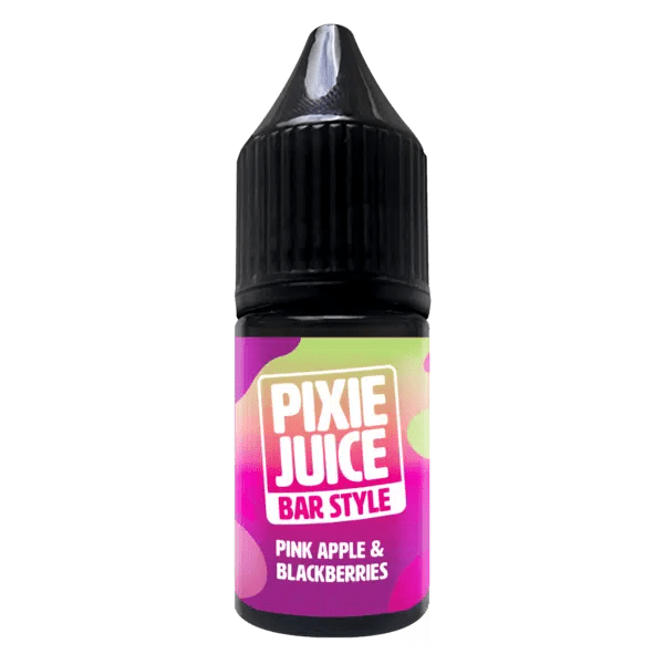 Pixie Juice Bar Nic Salt | £1 - Avalanche Vapes Pink Apple & Blackberries10mg