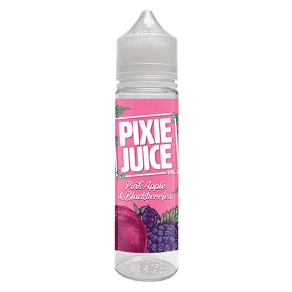 Pixie Juice Vol 1 & 2 Longfill + 3 Nic Salts | £4 - Avalanche Vapes Pink Apple & Blackberries/ 12mg (+4 Saltshots)