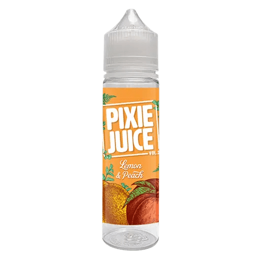 Pixie Juice Vol 1 & 2 Longfill + 3 Nic Salts | £4 - Avalanche Vapes Lemon & Peach/ 12mg (+4 Saltshots)
