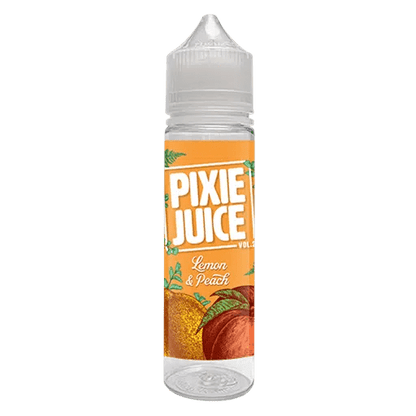 Pixie Juice Vol 1 & 2 Longfill + 3 Nic Salts | £4 - Avalanche Vapes Lemon & Peach/ 12mg (+4 Saltshots)