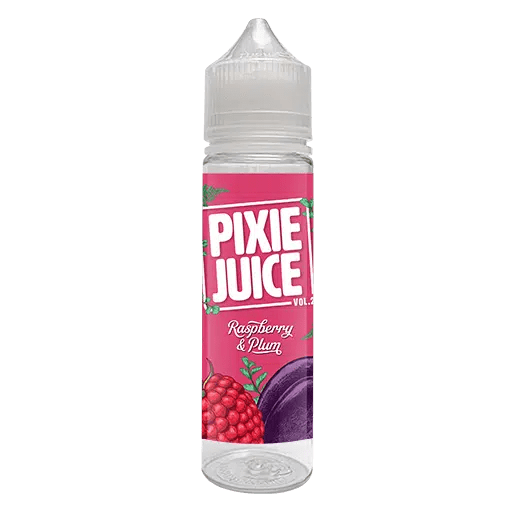 Pixie Juice Vol 1 & 2 Longfill + 3 Nic Salts | £4 - Avalanche Vapes Raspberry & Plum/ 12mg (+4 Saltshots)