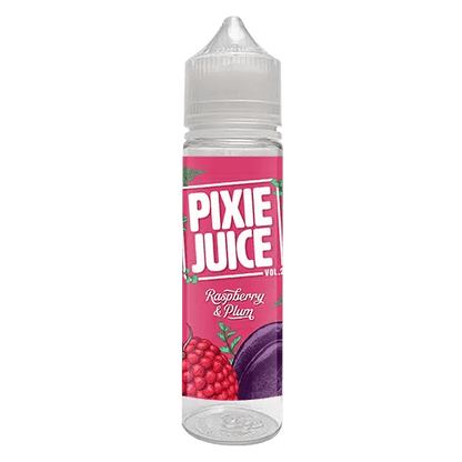 Pixie Juice Vol 1 & 2 Longfill + 3 Nic Salts | £4 - Avalanche Vapes Raspberry & Plum/ 12mg (+4 Saltshots)