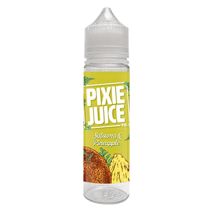 Pixie Juice Vol 1 & 2 Longfill + 3 Nic Salts | £4 - Avalanche Vapes Satsuma & Pineapple/ 12mg (+4 Saltshots)