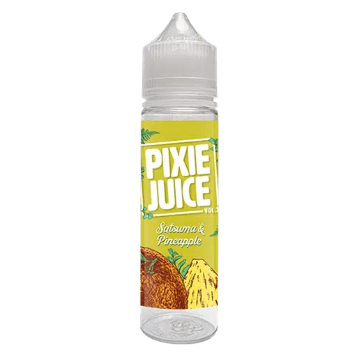 Pixie Juice Vol 1 & 2 Longfill + 3 Nic Salts | £4 - Avalanche Vapes Satsuma & Pineapple/ 12mg (+4 Saltshots)