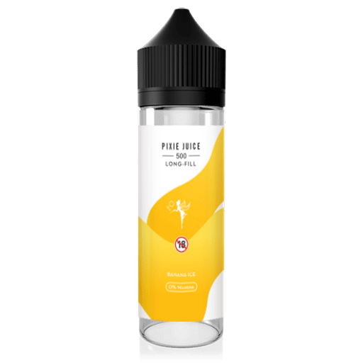 Pixie Juice Vol 1 & 2 Longfill + 3 Nic Salts | £4 - Avalanche Vapes Banana Ice/ 12mg (+4 Saltshots)